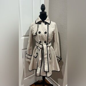 🛑SOLD OUT 🛑 BETSEY JOHNSON Chic Double-Breasted Trench Coat SIZE M